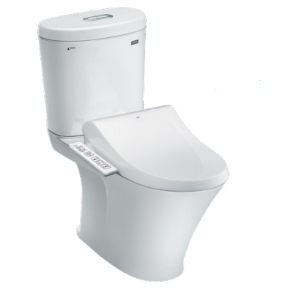 Bàn Cầu 2 Khối Nắp Rửa Điện Tử INAX AC-700A+CW-H18VN