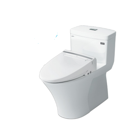 Bàn Cầu 1 Khối Nắp Rửa Điện Tử INAX - AC-900R+CW-KB22AVN