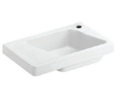 CHẬU RỬA MẶT COTTO - MÀU TRẮNG - C0061