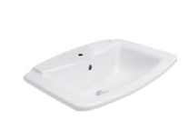 CHẬU RỬA LAVABO COTTO DƯƠNG VÀNH DÒNG VICTOR C0110