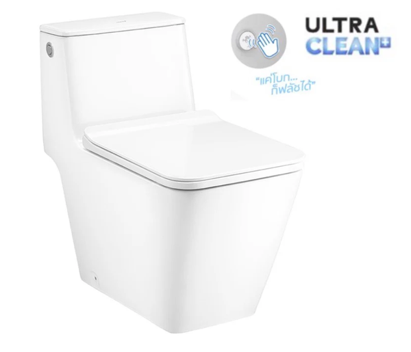 BÀN CẦU COTTO 1 KHỐI XẢ KHÔNG CHẠM - C103257
