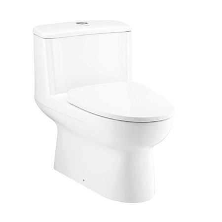 Bàn Cầu 1 khối COTTO Valento xả nhấn nắp đóng êm C105407