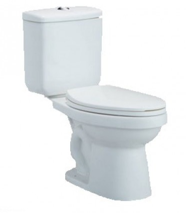 BÀN CẦU HAI KHỐI COTTO XẢ NHẤN, NẮP ĐÓNG ÊM DÒNG ALEX II - C1371