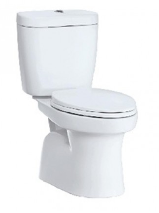 BÀN CẦU HAI KHỐI COTTO XẢ NHẤN NẮP ĐÓNG ÊM DÒNG TITAN - C13882