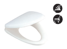 NẮP BÀN CẦU COTTO - MÀU TRẮNG - C9161