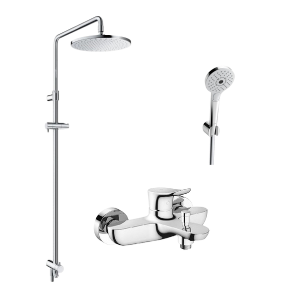 BỘ SEN TẮM CÂY TOTO KẾT HỢP TBW07006A + TBW01010A + TBG01302VA