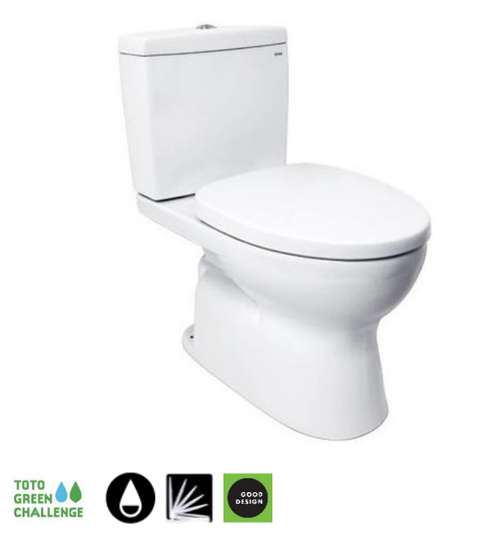 Bồn Cầu Hai Khối TOTO CS320DRT3 Nắp TC385VS