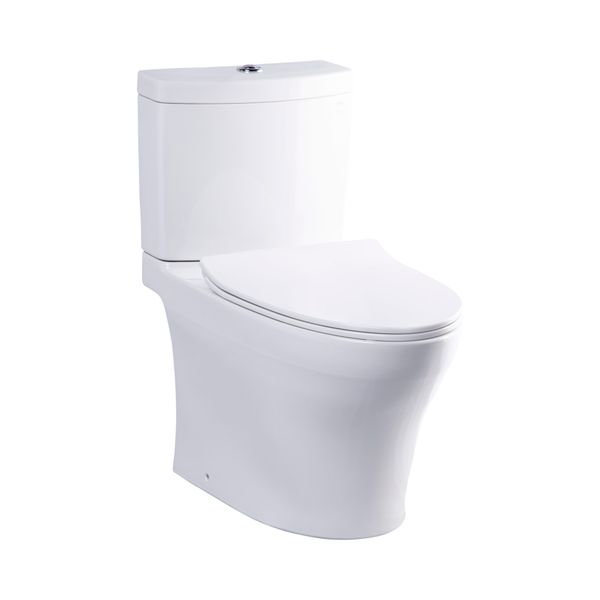 BÀN CẦU 2 KHỐI KÈM NẮP ĐÓNG ÊM TC600VS - CS769DRT8