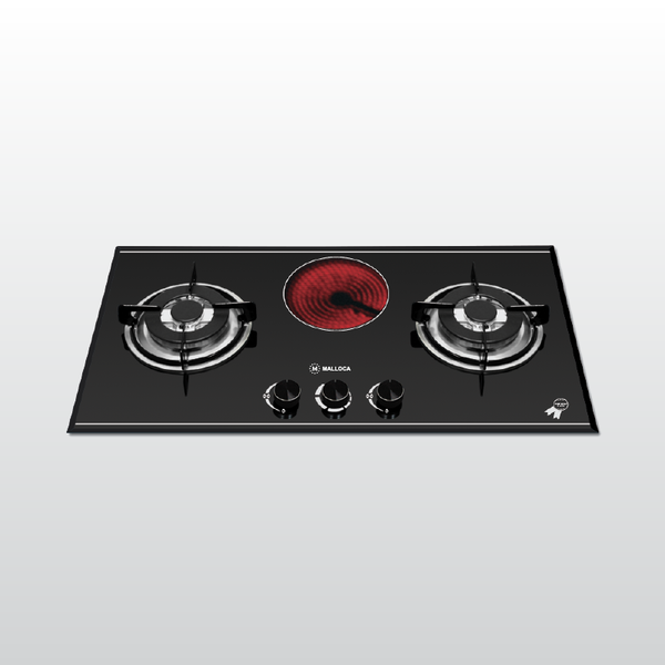 Bếp kết Hợp 2 Gas, 1 Điện EG 201C