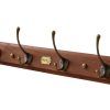 MÓC TREO ÁO ( ĐẾ GỖ VÀ ĐỒNG THAU) KANLY - GCG20E