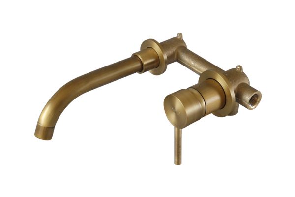 VÒI ÂM TƯỜNG NÓNG LẠNH BẰNG ĐỒNG KANLY - GCT04