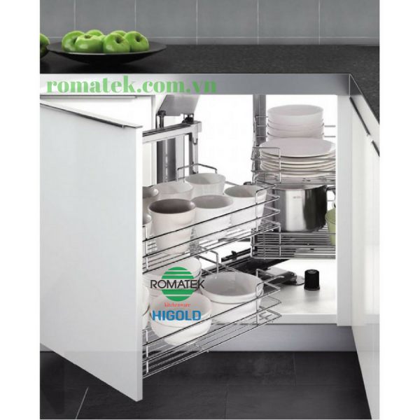 Kệ Góc Trái – Phải Inox SS304 (KG01)