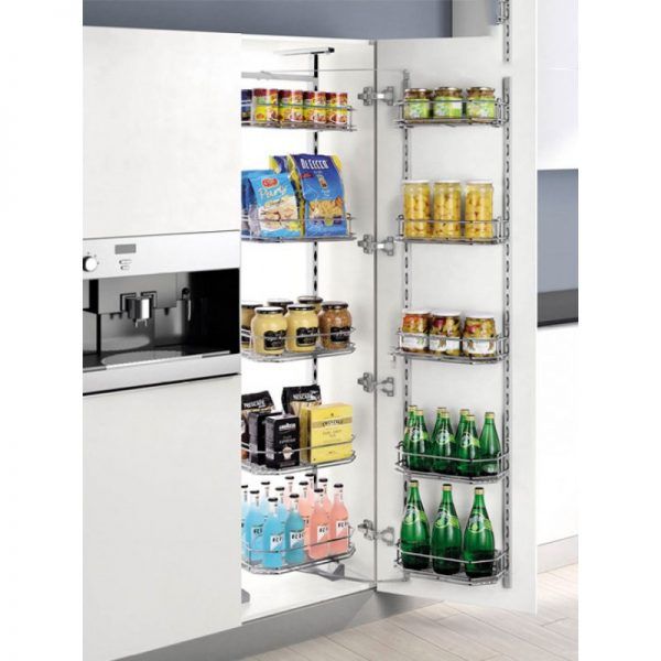 KỆ TỦ 6 TẦNG 12 RỔ ROMATEK SS304