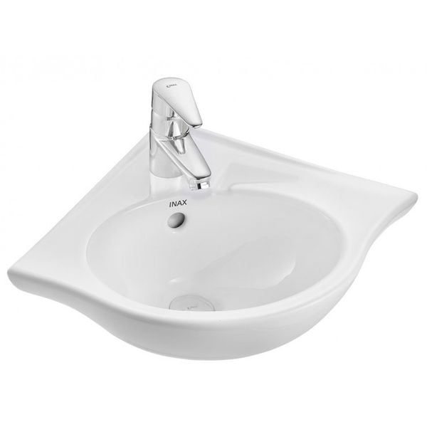 CHẬU RỬA INAX TREO TƯỜNG GÓC - L-281V
