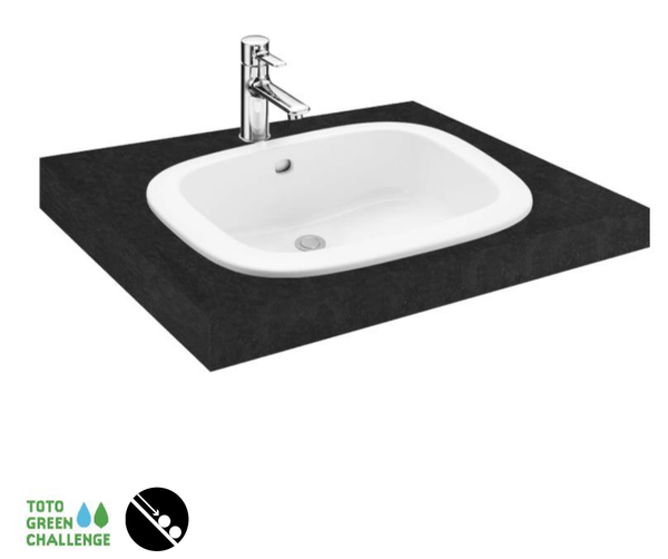 LAVABO DƯƠNG VÀNH TOTO - L763