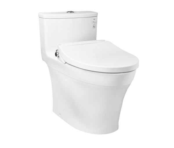 BÀN CẦU 1 KHỐI TOTO KÈM NẮP RỬA CƠ ECO-WASHER TCW07S - MS885DE2