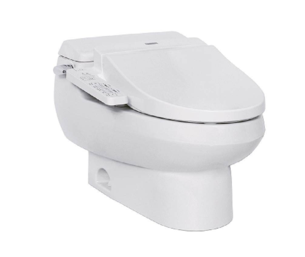 Bàn cầu một khối kèm nắp rửa điện tử Washlet - MS688W7