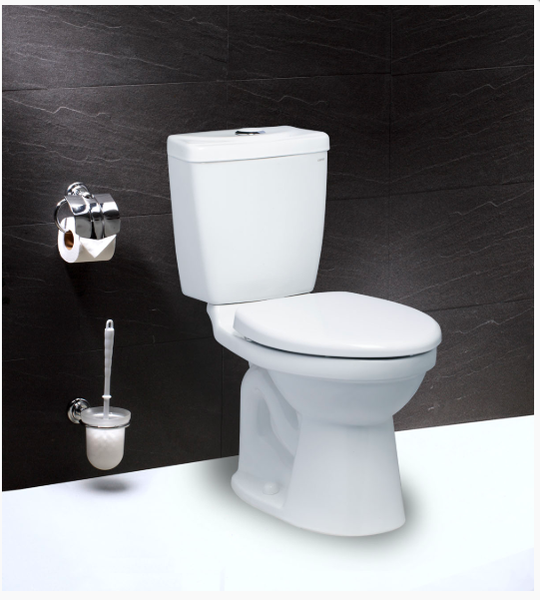 Bàn Cầu CAESAR CTS1325 Thùng T1125 1 Nhấn Nắp Êm