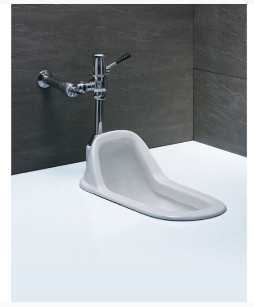 Bàn Cầu Xổm Xã Gạt Tay - C1250 + BF446