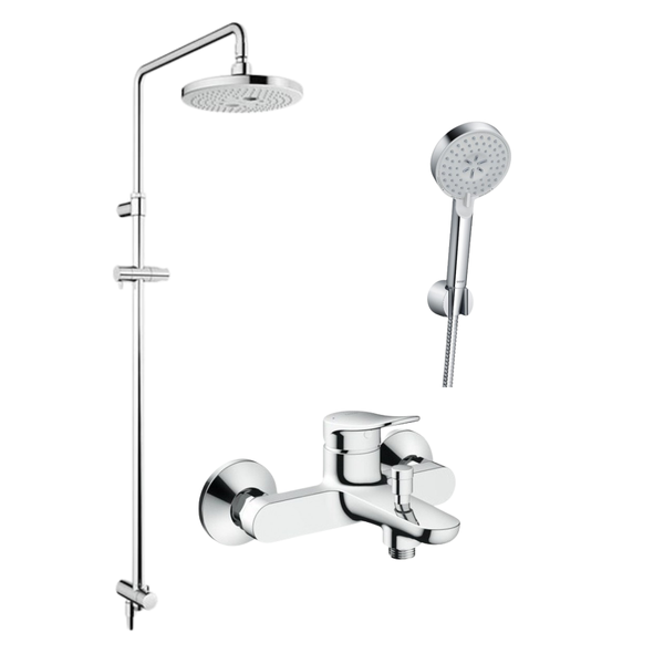 BỘ SEN TẮM CÂY TOTO KẾT HỢP TBW01002BA + TBW07009A + TBS04302V