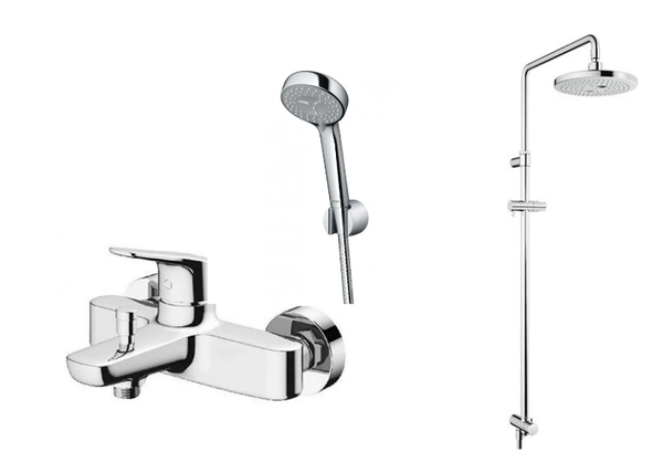 BỘ SEN TẮM CÂY NÓNG LẠNH TOTO TBW01002BA/TBG03302VA/TBW07012A