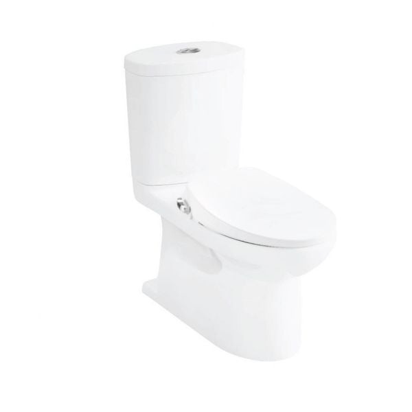BÀN CẦU 2 KHỐI AMERICAN STANDARD VF-2719S KÈM NẮP RỬA CƠ SLIM00001-WT