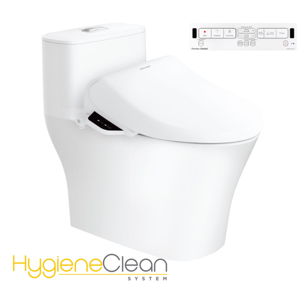 BÀN CẦU AMERICAN STANDARD-WP-1880PR+NẮP ĐIỆN TỬ PRISTINE STAR-WP-7SR1