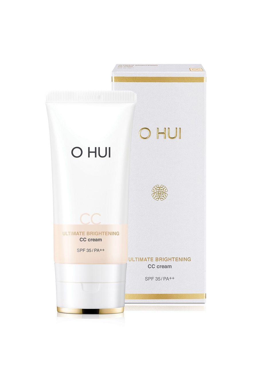 Kem nền CC Cream mỏng nhẹ hiệu chỉnh sắc da tối ưu Ohui Ultimate Britening SPF35+/PA++++