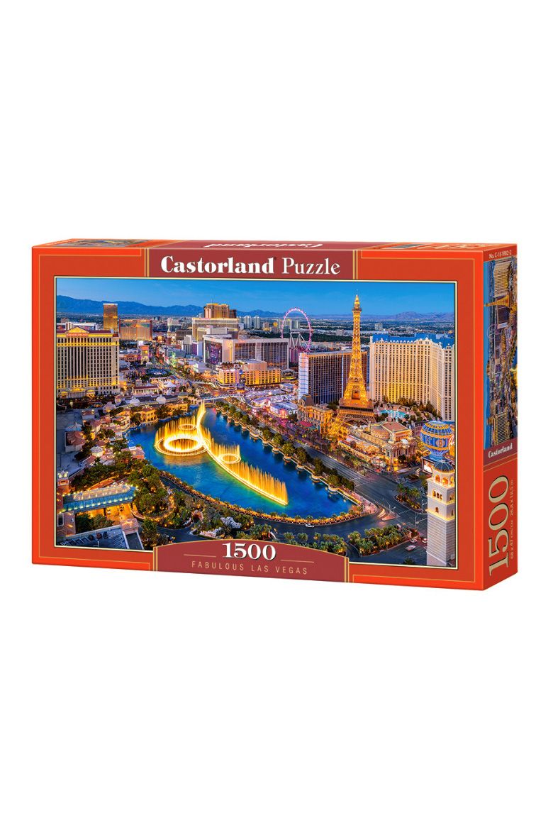 Xếp hình puzzle toàn cảnh thành phố Las Vegas 1500 mảnh