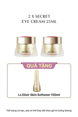 Kem dưỡng ngăn ngừa lão hóa da vùng mắt su:m37º Secret Eye Cream 25ml