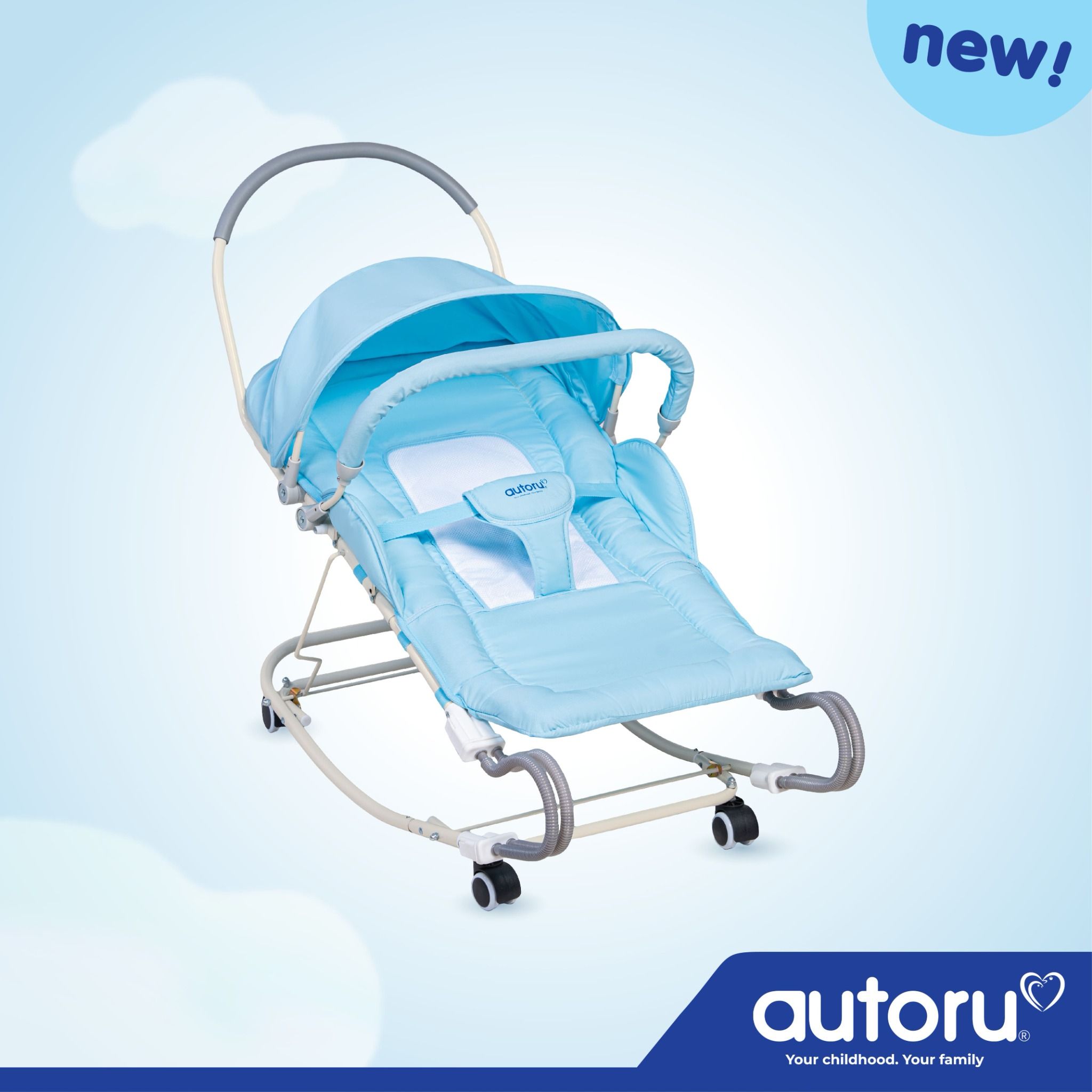 Xe nhún ăn bột F2 Pro - 4 Nhún