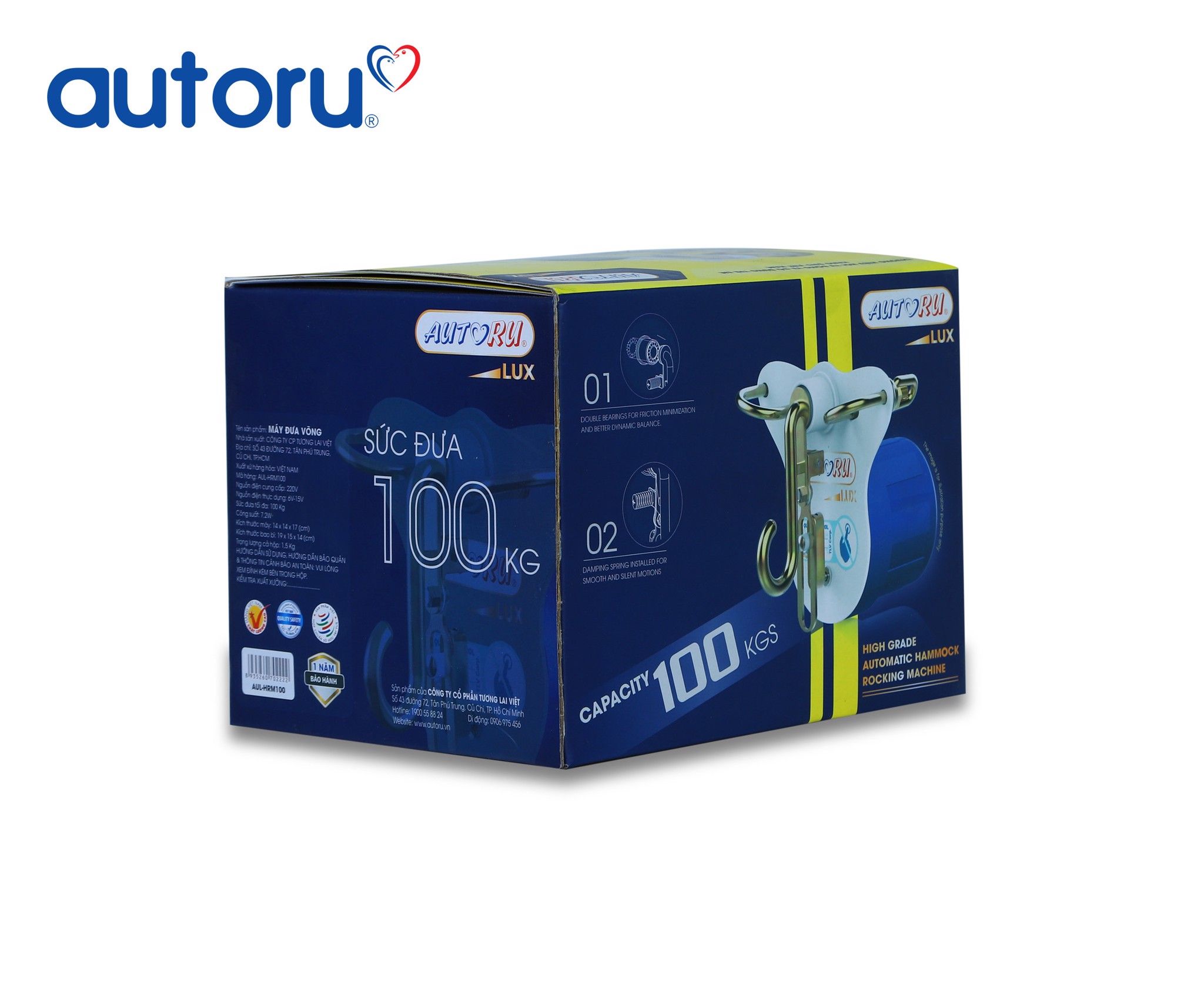Máy đưa võng cao cấp AUTORU-Lux 100