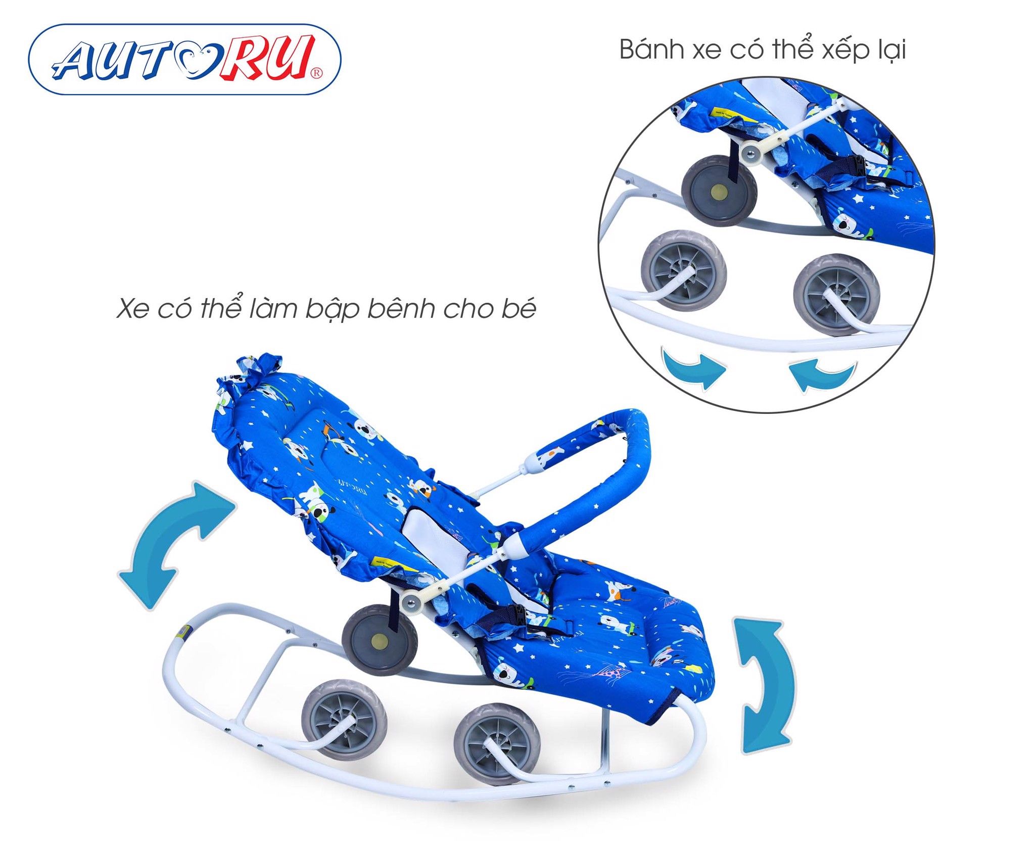 Ghế gập ăn bột + xem tivi cho bé