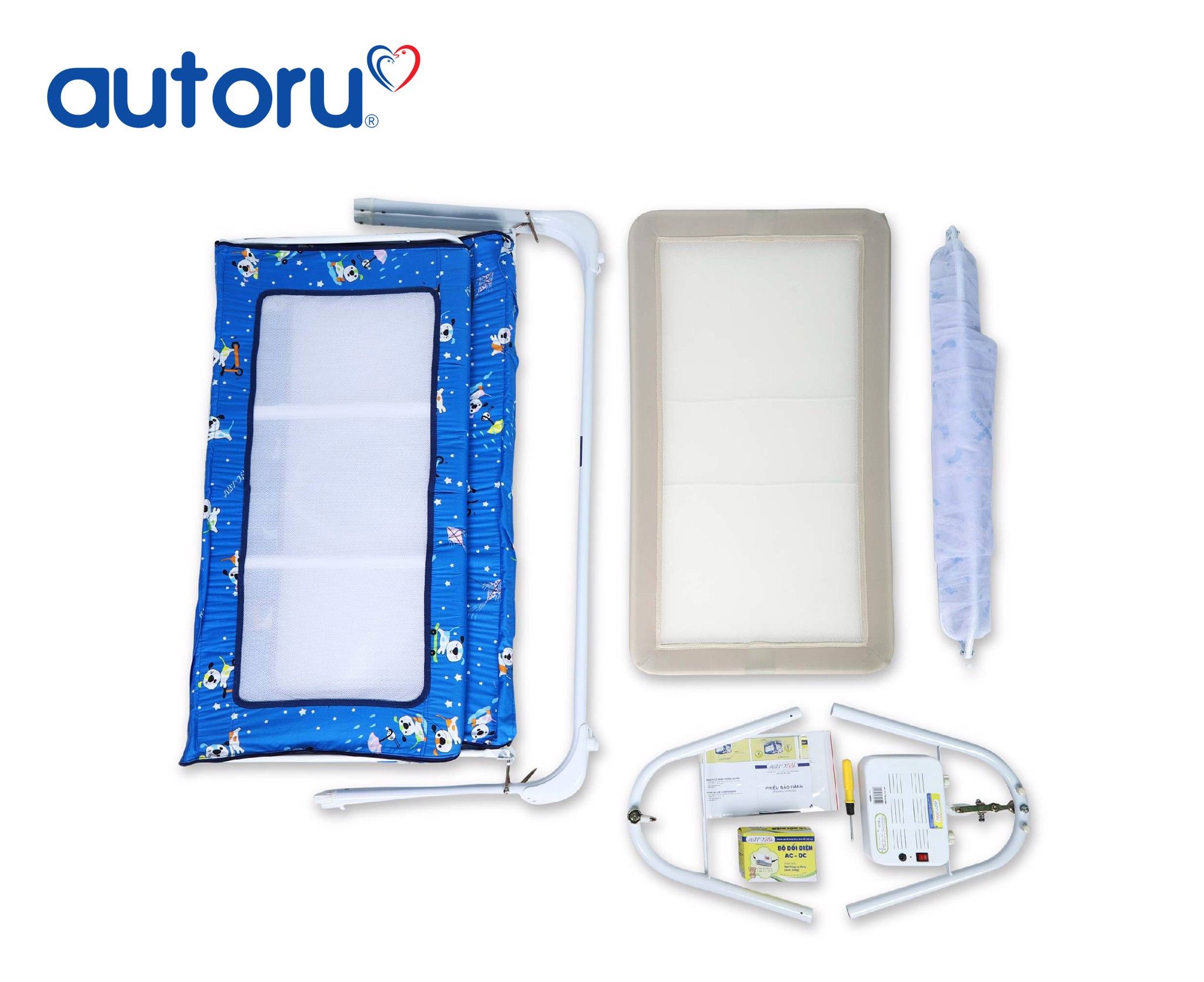 Nôi 2 tầng đa năng AUTORU-Eco 4S
