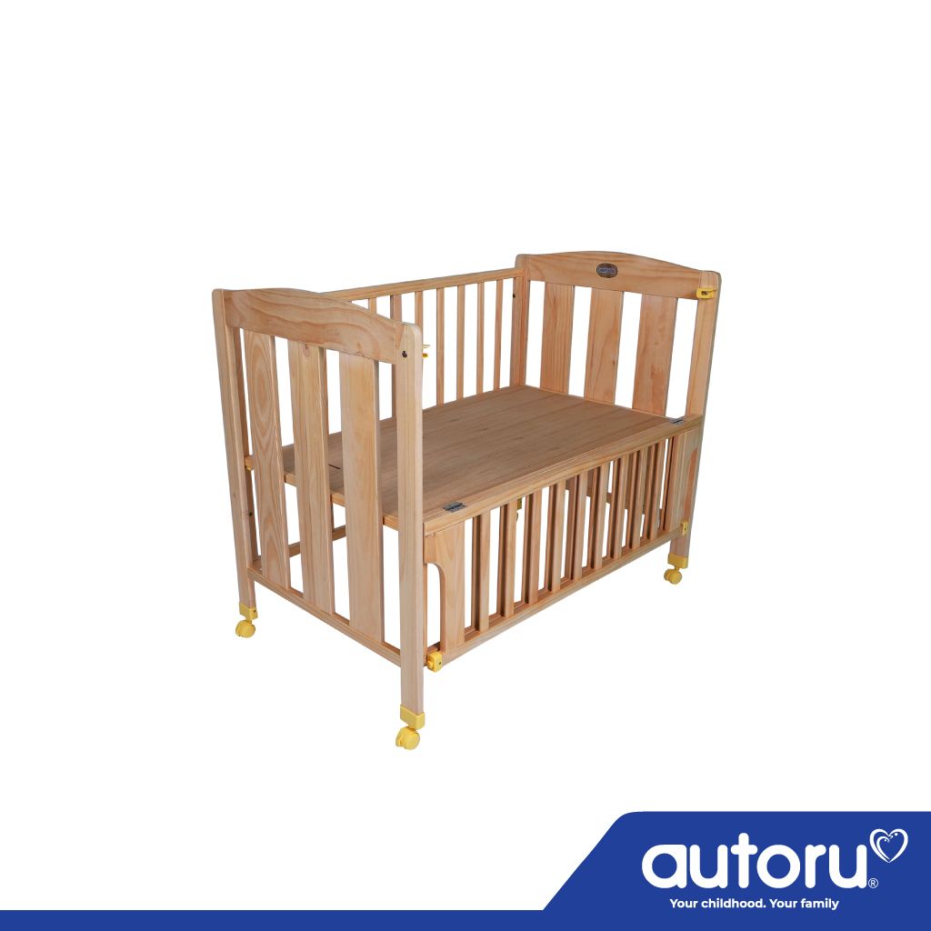Cũi gỗ nan lớn (không kèm bộ quây nệm gối)