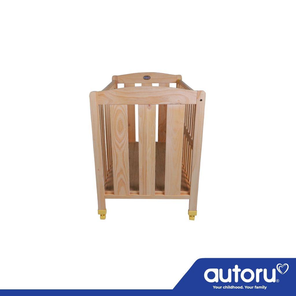 Cũi gỗ nan lớn (không kèm bộ quây nệm gối)
