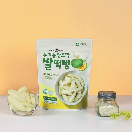  Bánh Gạo Hữu Cơ Ăn Dặm Mom's Choice Nội Địa Hàn Quốc Cho Bé 