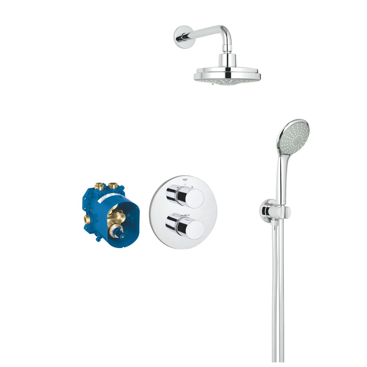 Grohe Grohtherm 3000 Cosmopolitan with rainshower Cosmopolitan 160 - 34399000