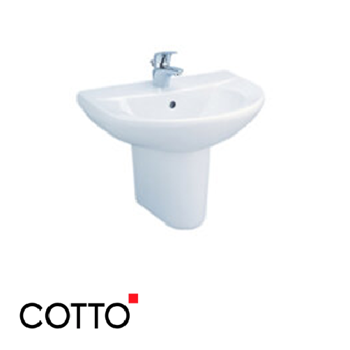  Chậu Lavabo COTTO C014/C4201 Wendy Chân Ngắn 