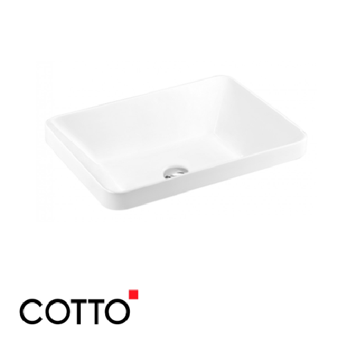  Chậu Lavabo COTTO C001017 Đặt Bàn Simply Modish-1170K 