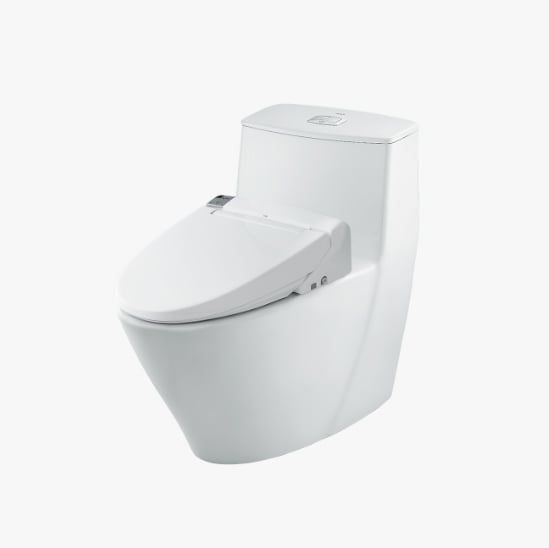 INAX Bàn cầu một khối kết hợp nắp rửa điện tử AC-919R+CW-KA22AVN