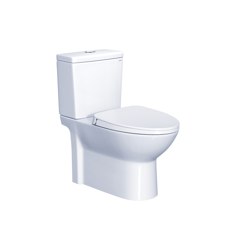 Caesar Bàn Cầu Hai Khối Nắp Êm - CD1340