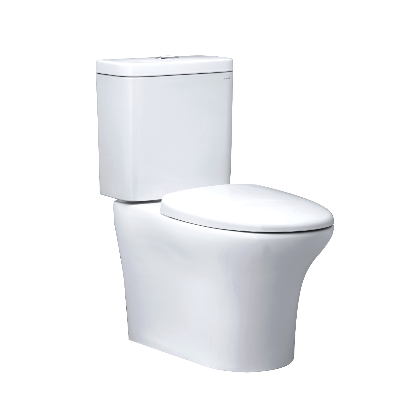 Caesar Bàn Cầu Hai Khối Nắp Êm - CD1341