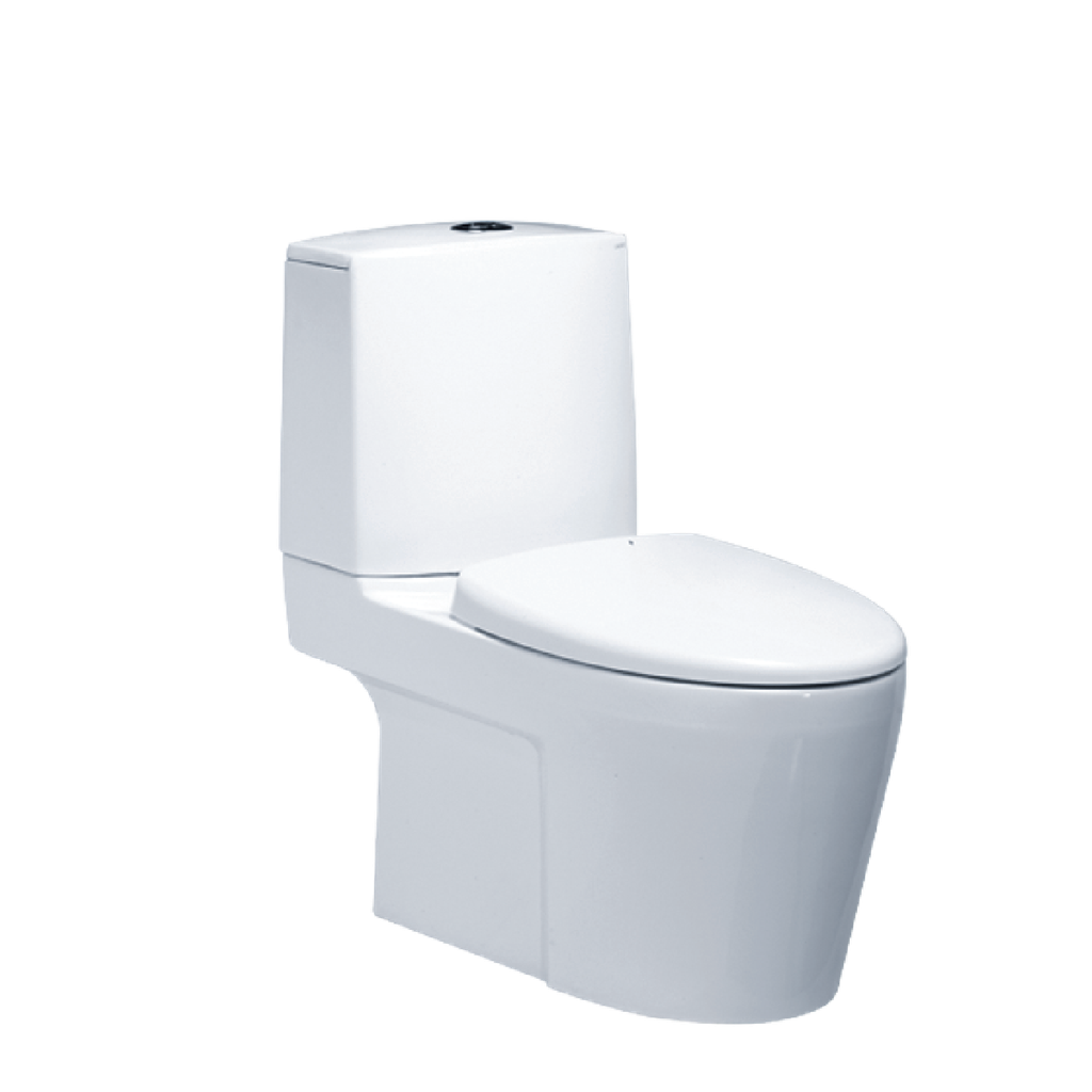 Caesar Bàn Cầu Hai Khối Nắp Êm - CD1345