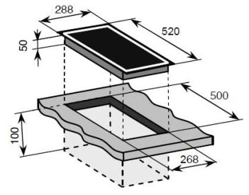 BẾP ĐIỆN DOMINO 2 VÙNG NẤU - BAUMATIC BHC305