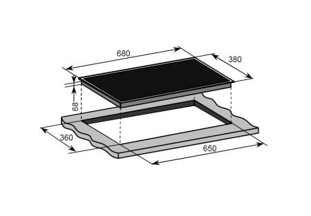 BẾP ĐIỆN TỪ 2 VÙNG NẤU BAUMATIC BHIC243