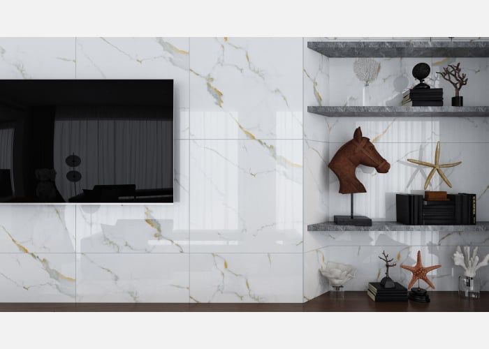 Á Mỹ Jewelry Marble 5520 800 x 800 mm (Porcelain)