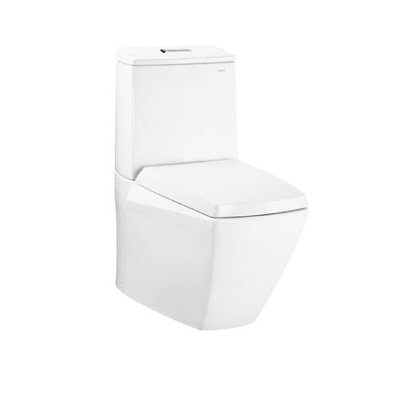 TOTO Bàn cầu hai khối, nắp đóng êm TC375CVK - CS680DT4XW