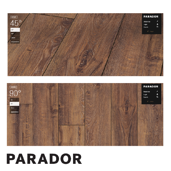  Sàn gỗ Parador - Oak Cognac Wide plank - 1254825 