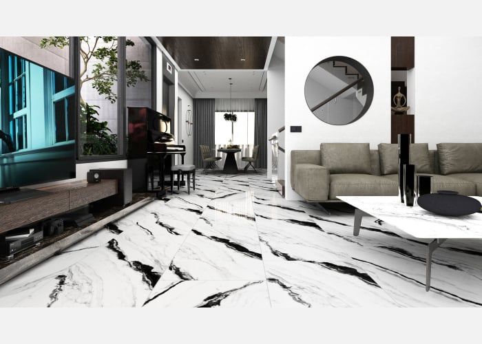 Á Mỹ Jewelry Marble 2718 600 x 1200 mm (Porcelain)